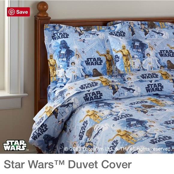 Pottery Barn Kids Star Wars The Light Side Full//Queen Duvet Cover